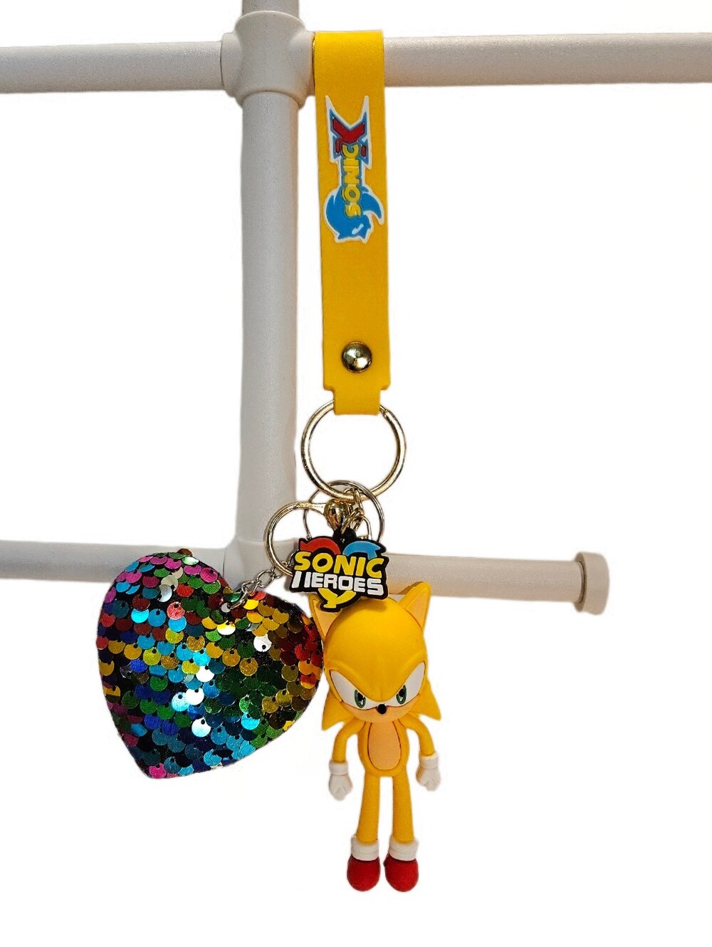 Sonic The Hedgehog And Heroes Kids Keychain Charms (Set Of 5) - Picture 10 of 12